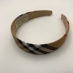 Burberry Signature Plaid Fabric Headband